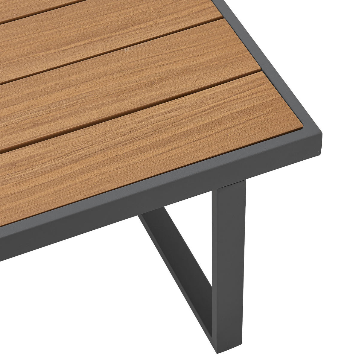 GARTENLOUNGE Malibu modular Grau - Grau, Metall - SVITA