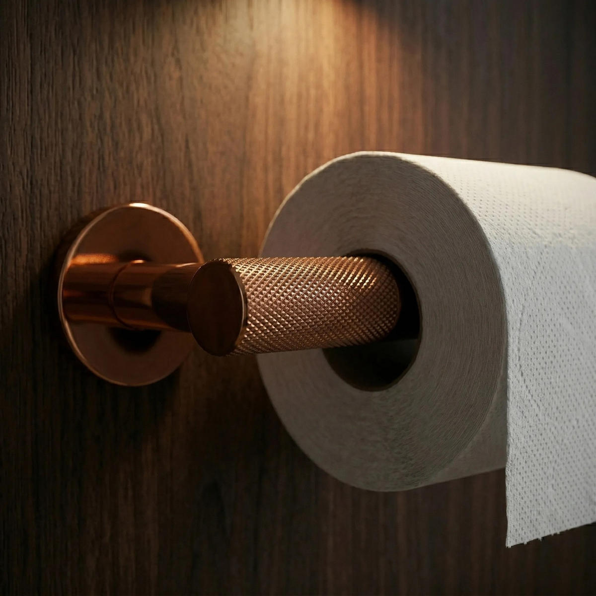 HALTER Für Toilettenpapier Rea 6611 Modern Copper - Kupferfarben, Metall (17.5/5/8cm) - REA