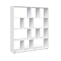 RAUMTEILER Pilar Weiß 131.6 x 143 cm - Weiß, Holzwerkstoff (131.6/143/29cm) - Vicco