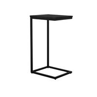 BEISTELLTISCH Rya Mangoholz 38 cm / 31 cm Schwarz - Schwarz, Holz (31/38/68cm) - Villa Möbel