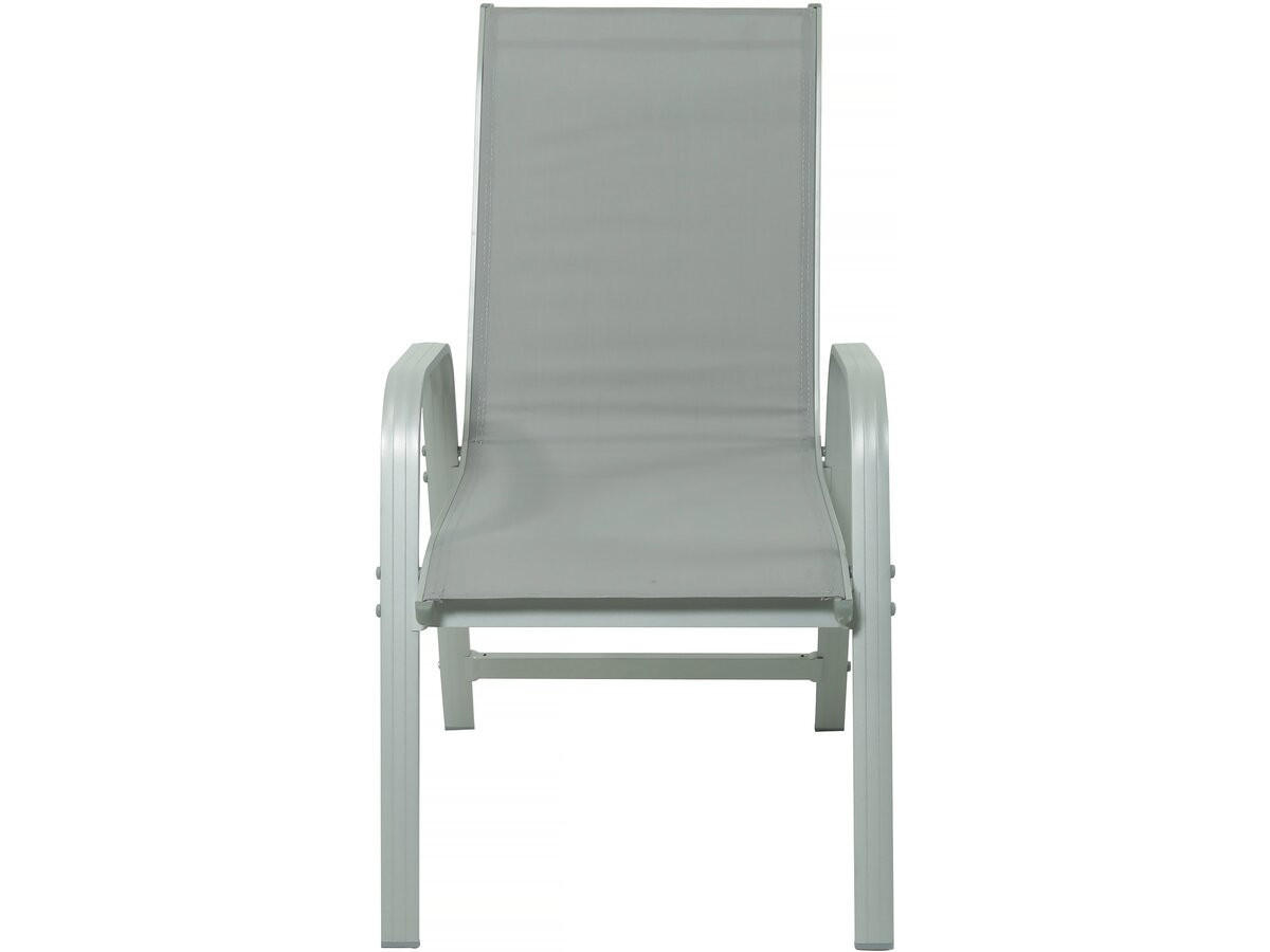 GARTEN-ESSMÖBELENSEMBLE lagos - Taupe, Metall - Habitat Garten