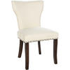 WOHNZIMMERSTUHL Stoff creme - Creme, Holz/Textil (52/90/59cm) - CLP