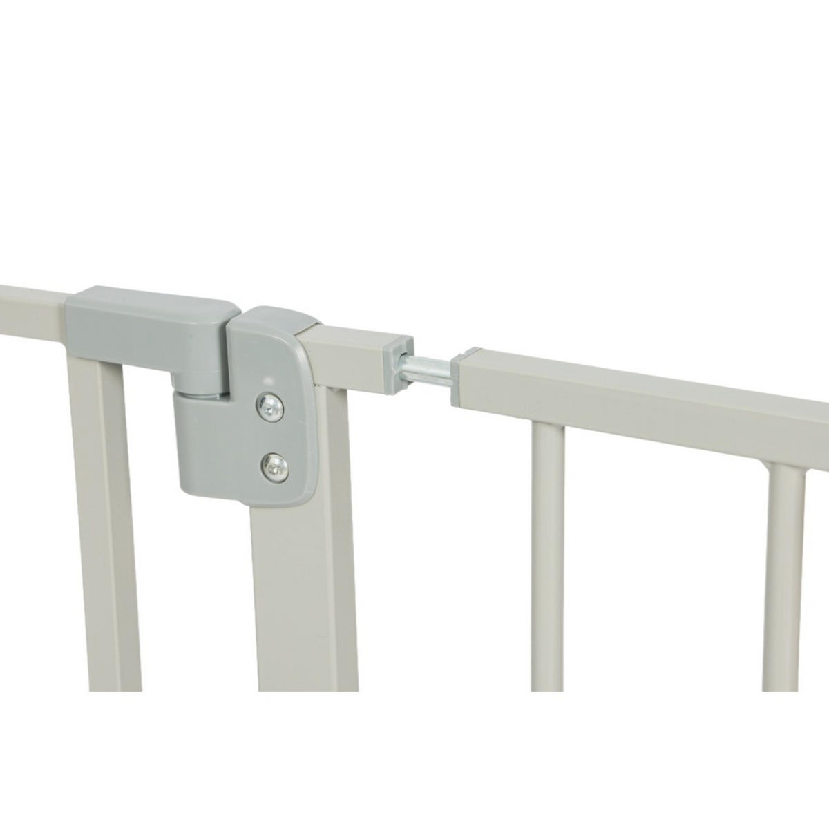 TREPPENSCHUTZGITTER - Grau, Kunststoff/Metall (80/1cm) - Relaxdays