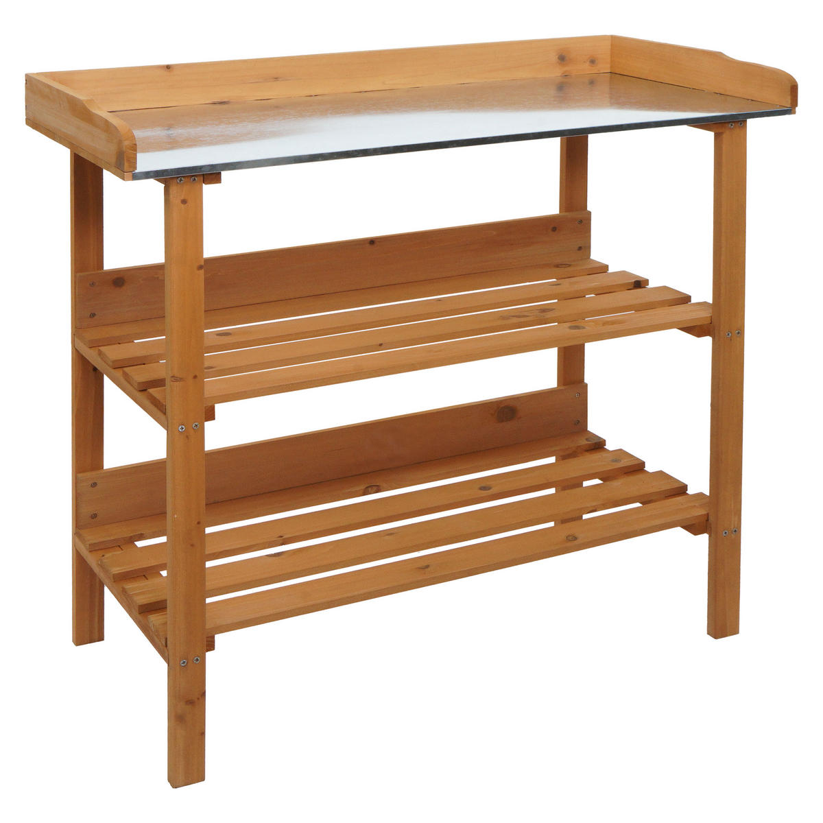 PFLANZTISCH Braun - Braun, Holz (41/92/86cm) - MCW