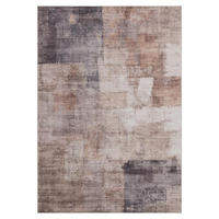 TEPPICH waschbar Flanel Beige/Braun 80x150 cm - Multicolor, Textil (80/150cm) - Vercai Rugs