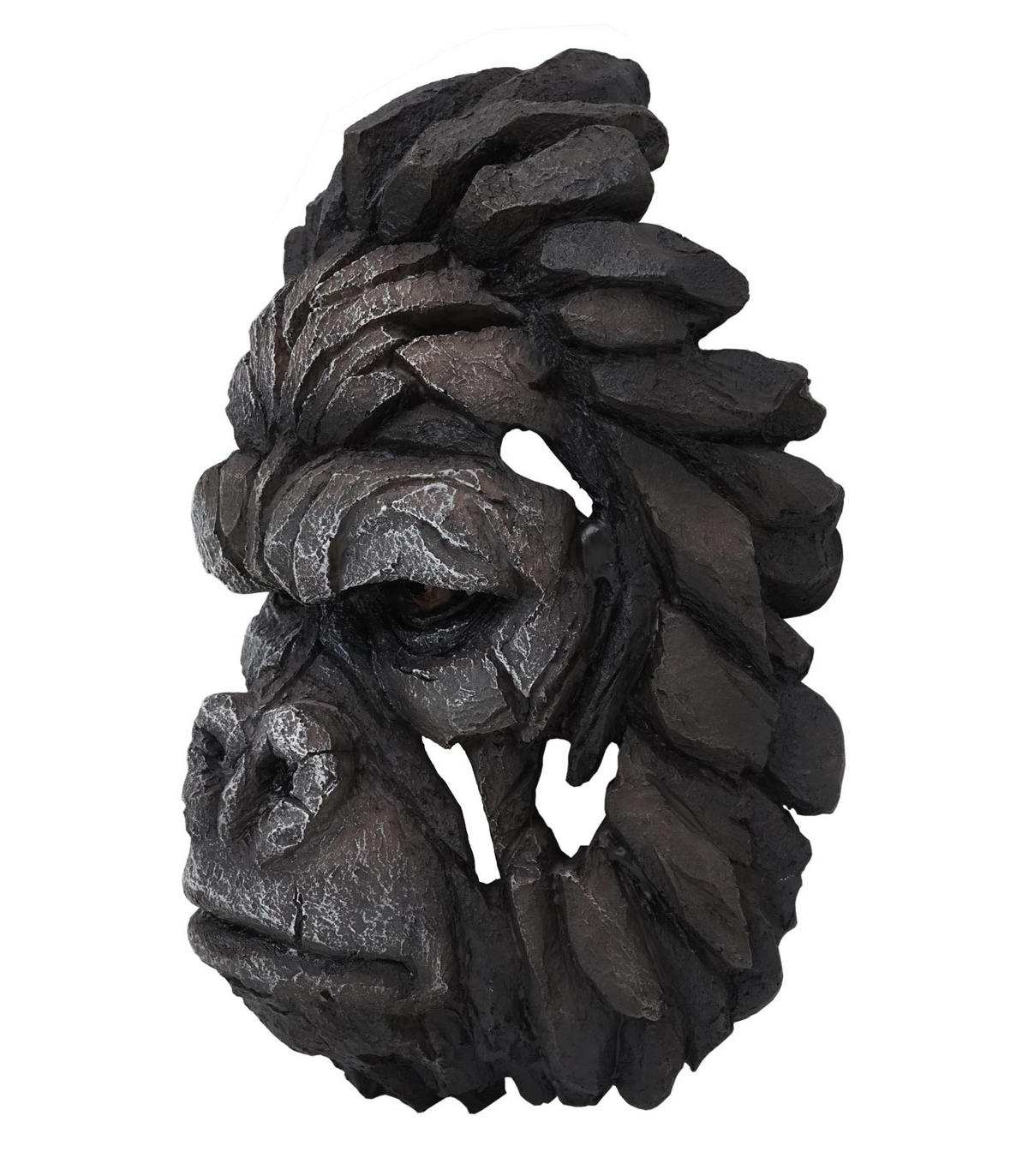 DEKO LOBANJA Črna - črna, kamen (24/34/15cm) - MCW