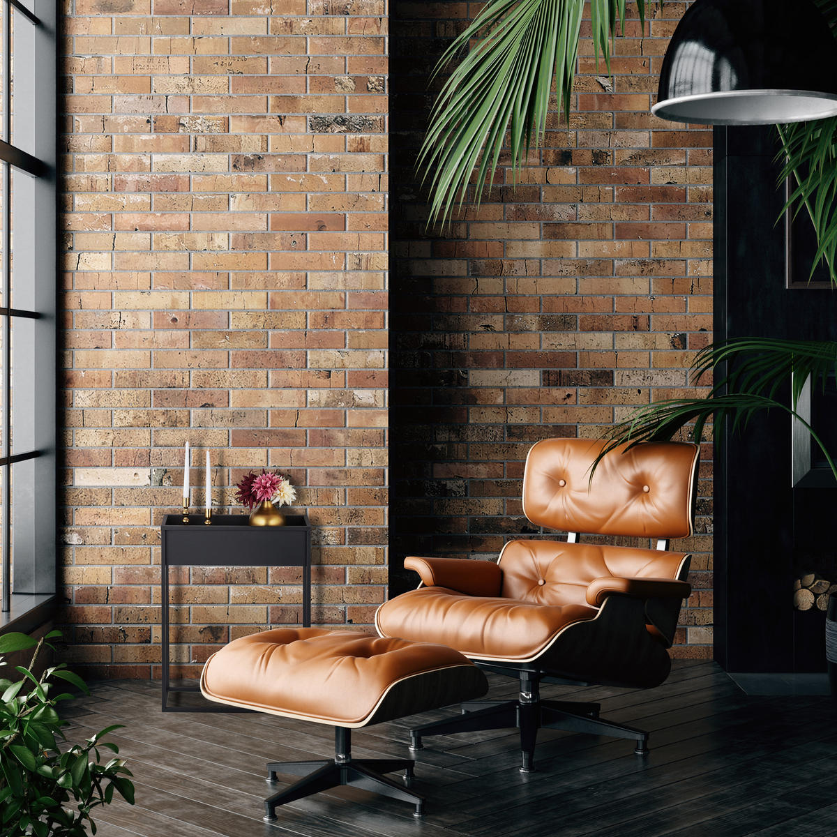 BLUMENSTÄNDER - Schwarz, Metall (55/70/20cm) - Relaxdays