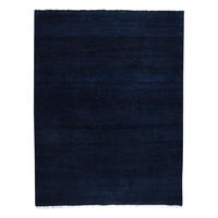 GABBEH-TEPPICH handgeknüpft Blau 200/150 cm Schurwolle - Blau, Textil (150/200cm) - Looma