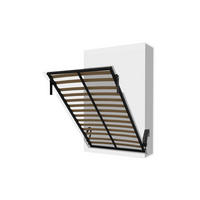 SCHRANKBETT Morphy Einbaubares 120x200 Vertikal - Weiß, Holz (120/200cm) - WallBedKing