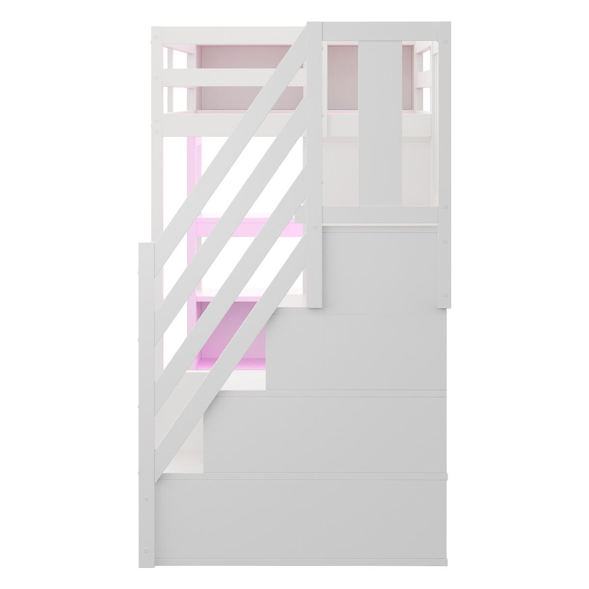 HOCHBETT Holz 90/200 cm Weiß - Weiß, Holz/Holzwerkstoff - Raumix