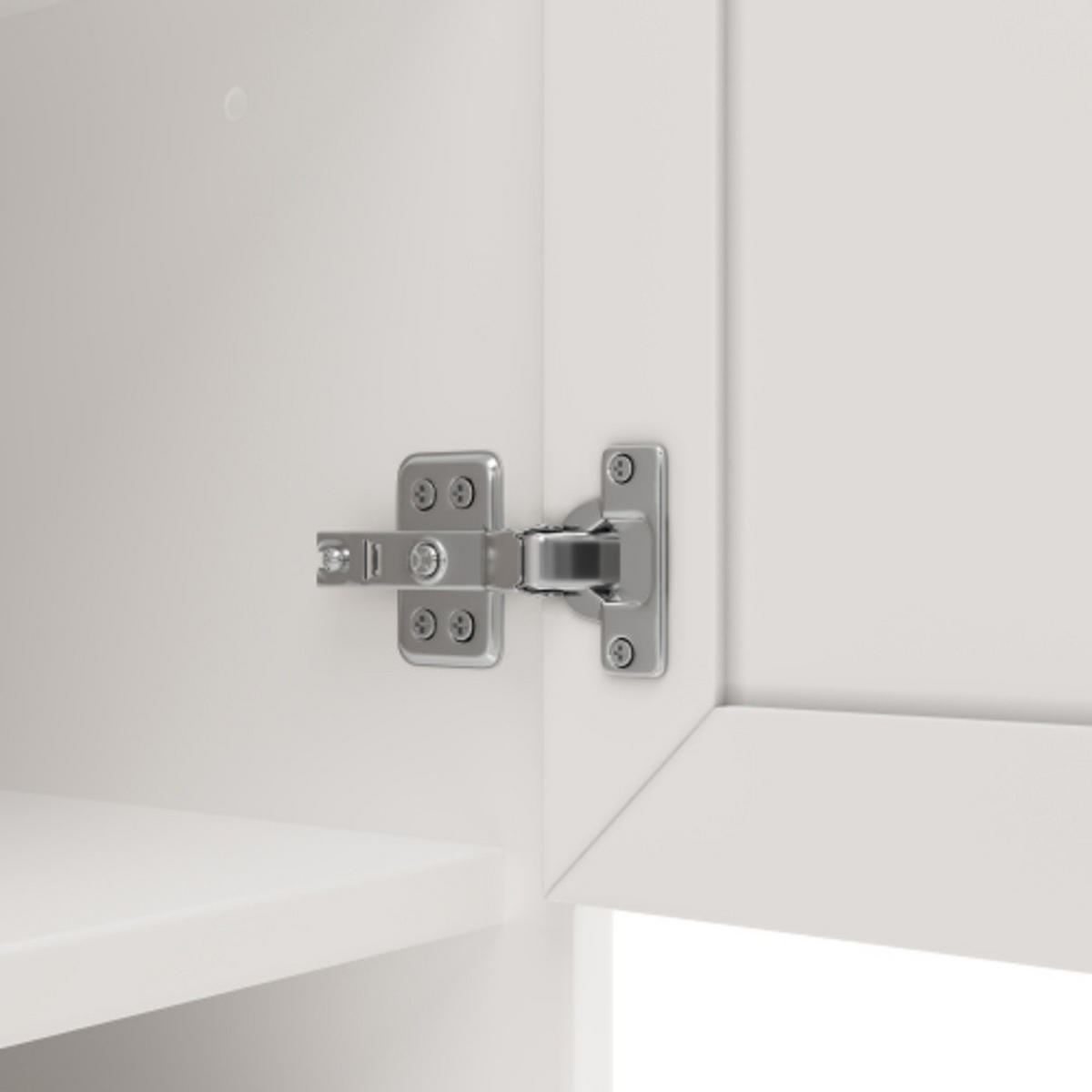 KÜCHENINSEL 120×45-73×93 cm ausziehbarer aus MDF und Metall mit viel Stauraum, weiß - Weiß, Holzwerkstoff (120/93/73cm) - Luhomfu