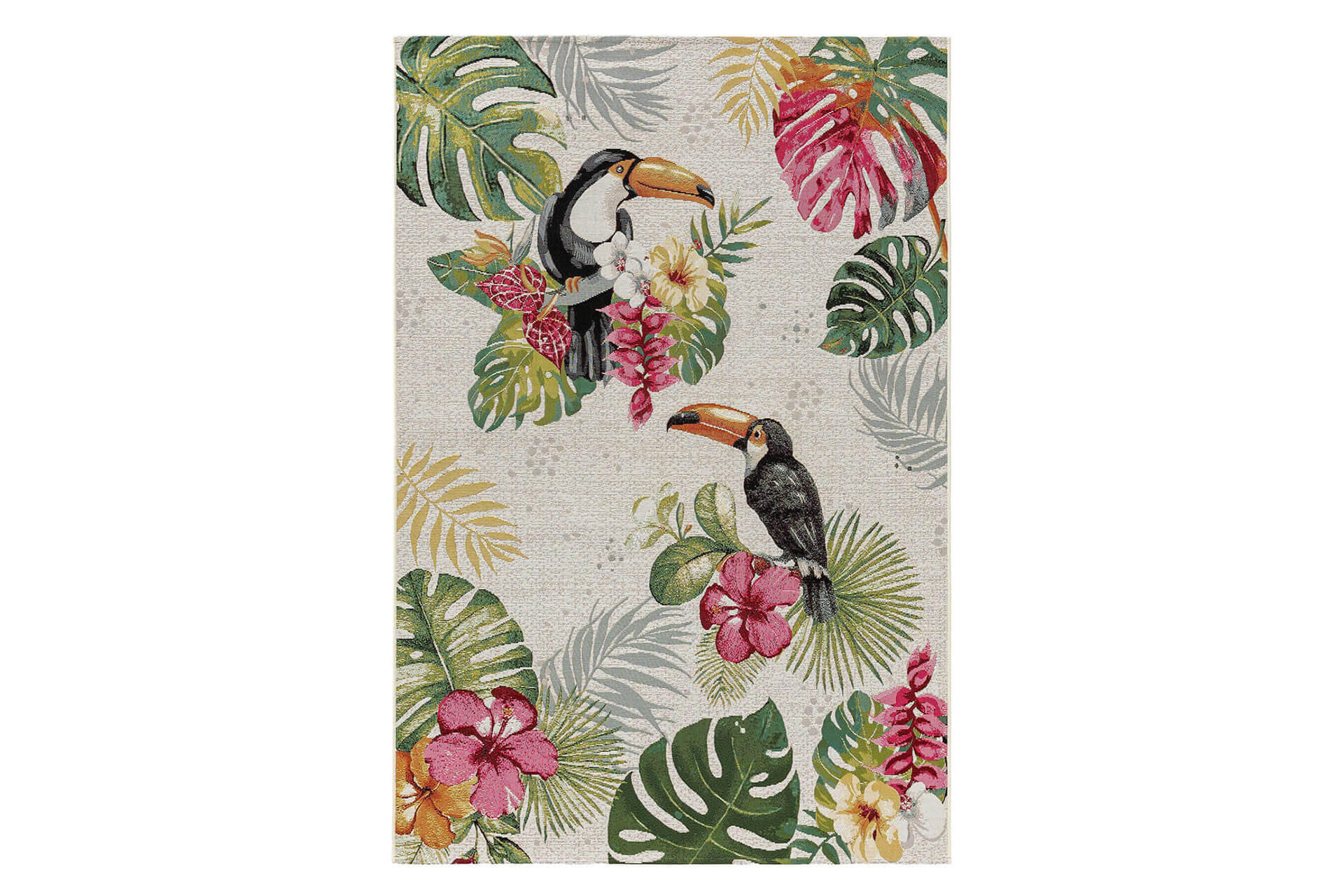 TEPPICH In- & Outdoor-Teppich Artis Bunt - Multicolor, Kunststoff/Textil (80/1cm) - KUNSTLOFT