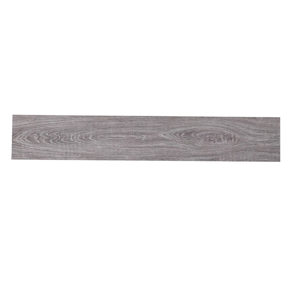 VINYLBODEN 5m²/36-TLG. selbstklebend PVC - Graubraun, Kunststoff (0.2/91.5/15.2cm) - Livingandhome