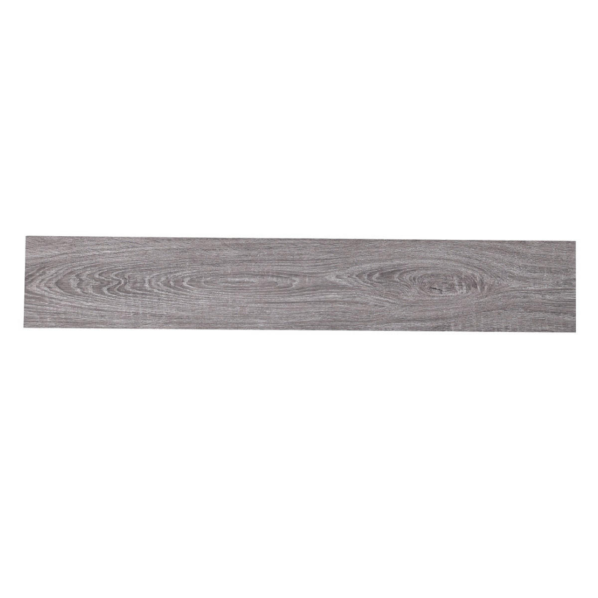 VINYLBODEN 5m²/36-TLG. selbstklebend PVC - Graubraun, Kunststoff (0.2/91.5/15.2cm) - Livingandhome