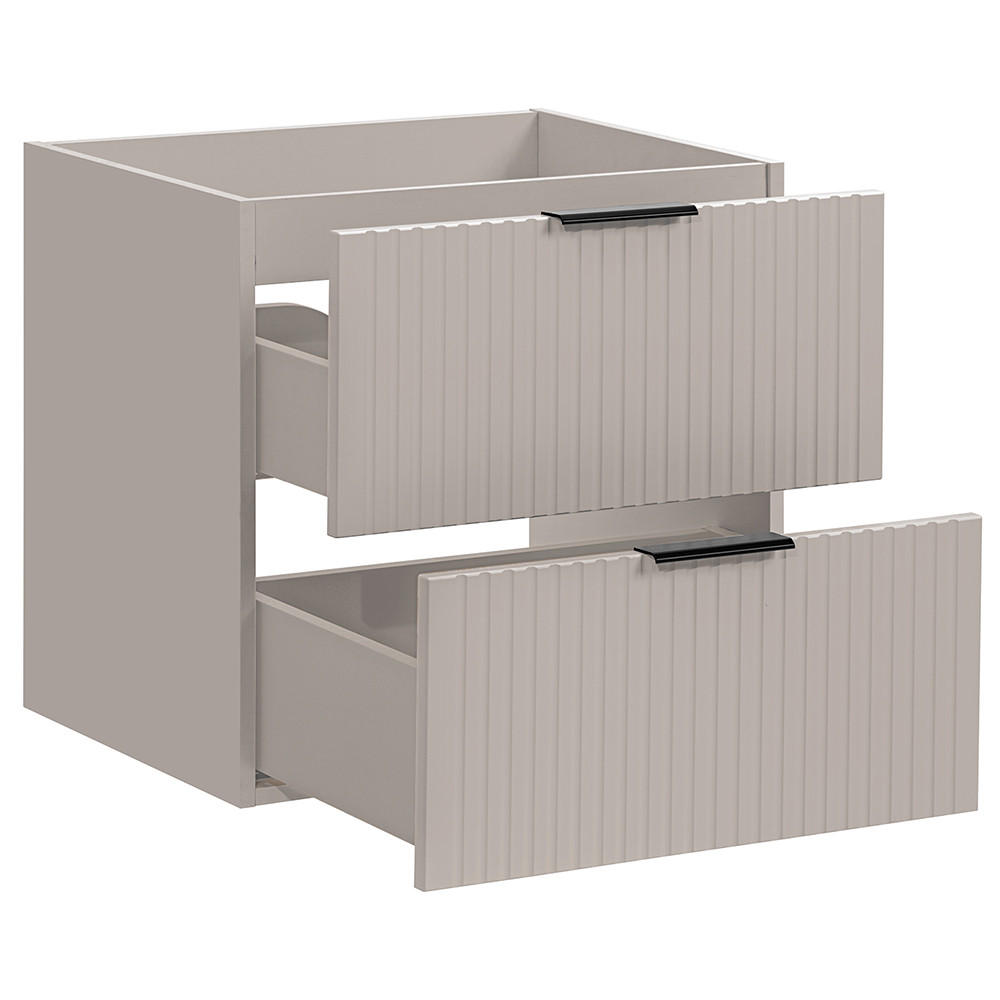 WASCHTISCH Adelaide-56 - Beige, Holzwerkstoff (60/57/46cm) - Lomado
