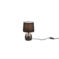 TISCHLAMPE MALU - Grau - 16/16/26 cm - Grau, Keramik (16/16/26cm) - Trio Leuchten