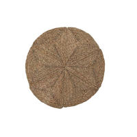 TEPPICH natürlich (150 x 0,5 x 150 cm) - Naturfarben, Kunststoff (150/150cm) - DKD Home Decor