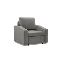 LOUNGESESSEL NEO, BONELL, Hellgrau - Grau, Textil (83/92/92cm) - Mebligo
