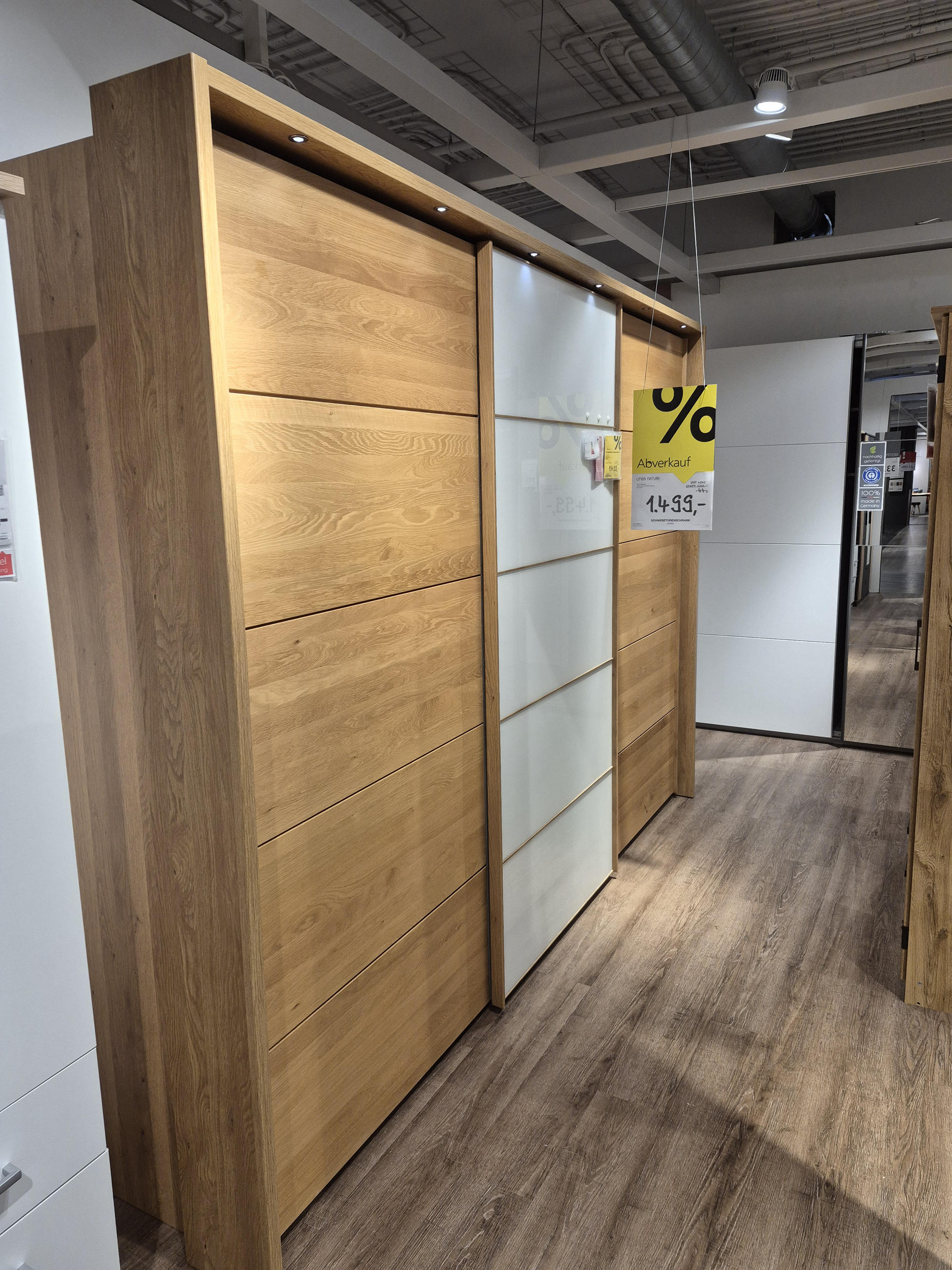 Schwebetürenschrank Kufstein - Linea Natura