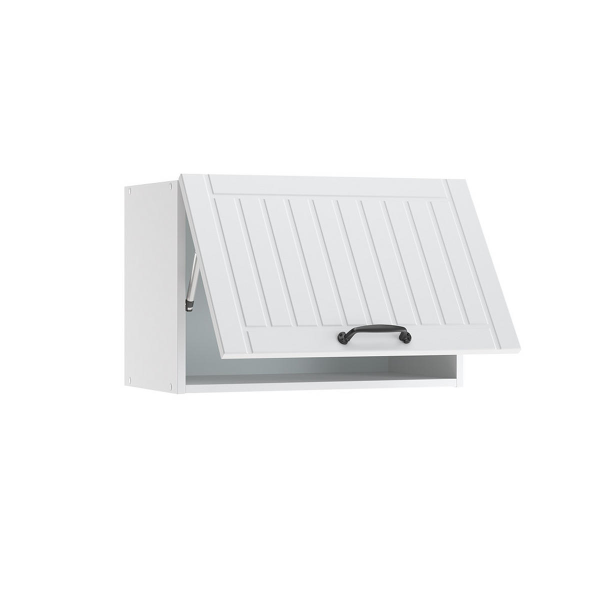 HÄNGESCHRANK Fame-Line Weiß Landhaus 60 cm Flach - Weiß, Holzwerkstoff (60/40/34.1cm) - Vicco