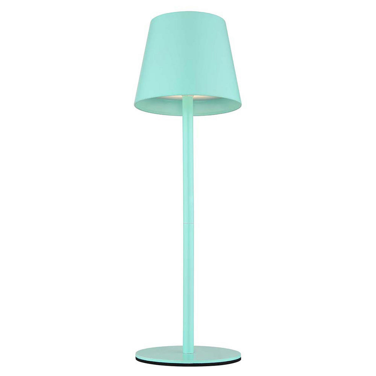 LED AUSSENLEUCHTE VANNIE I Türkis Opal - Türkis, Metall (11.5/11.5/36cm) - Globo Lighting