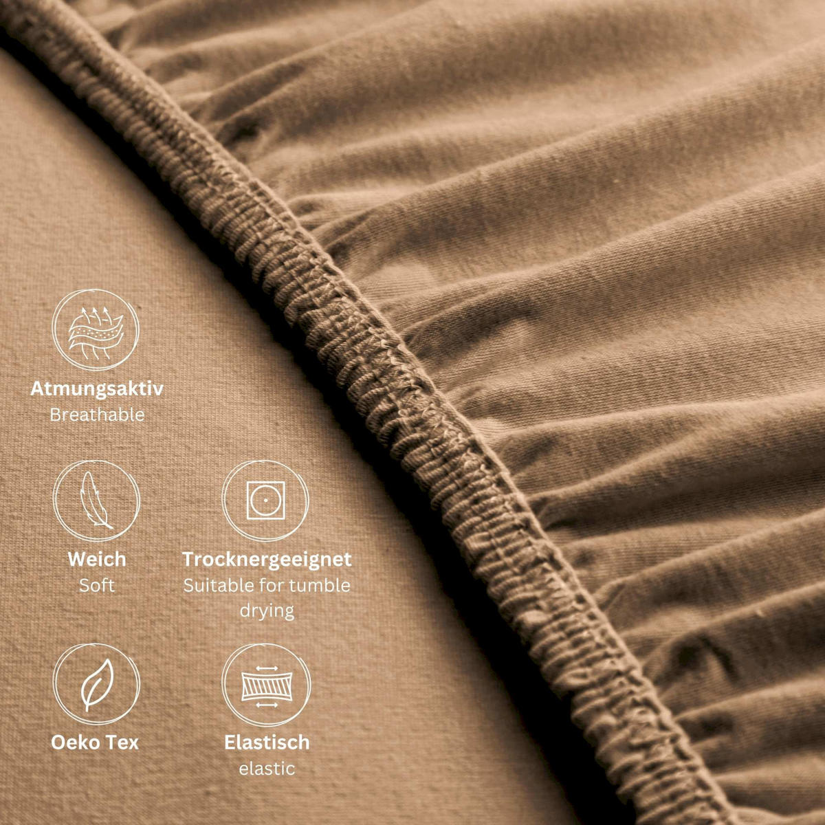 NAPÍNACIE prestieradlo FLAT - biela, textil (90/200cm) - Schöner Wohnen