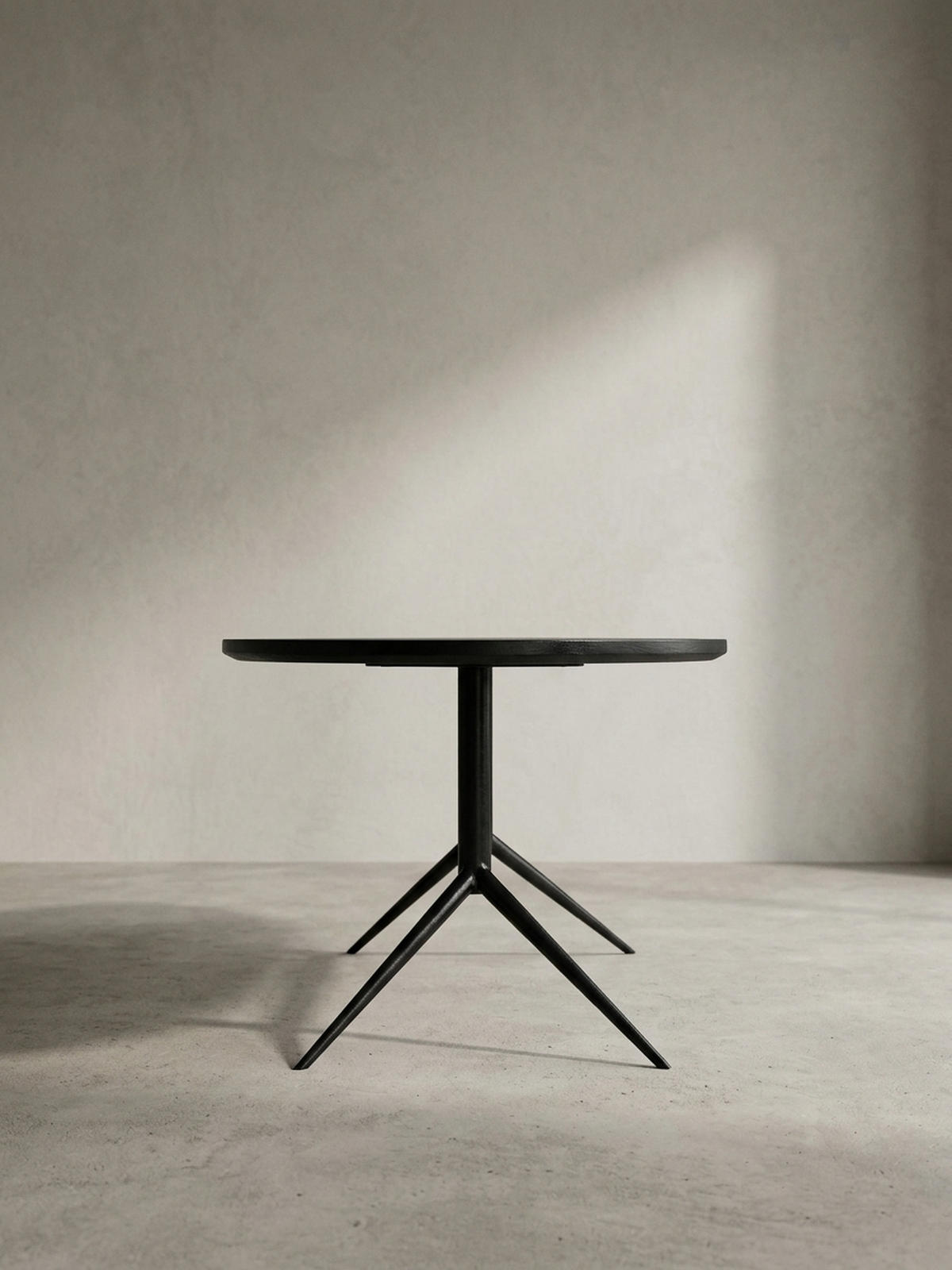 COUCHTISCH Oval in Schwarz aus Mango Massivholz und Metall, 90x50x35 cm mit natürlicher Holzmaserung - Schwarz, Holz/Metall (50/90/35cm) - KADIMA DESIGN