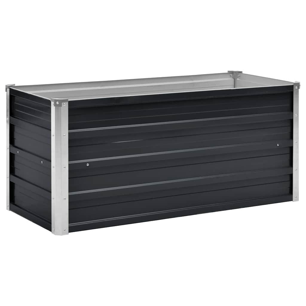 Deluke Hochbeet Anthrazit 100x45x40 cm