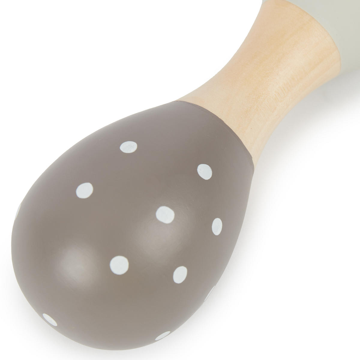 BABY-HOLZRASSEL Igel Hantelrassel 2er Se - Multicolor, Holz (5/15cm) - Bieco Spielwaren