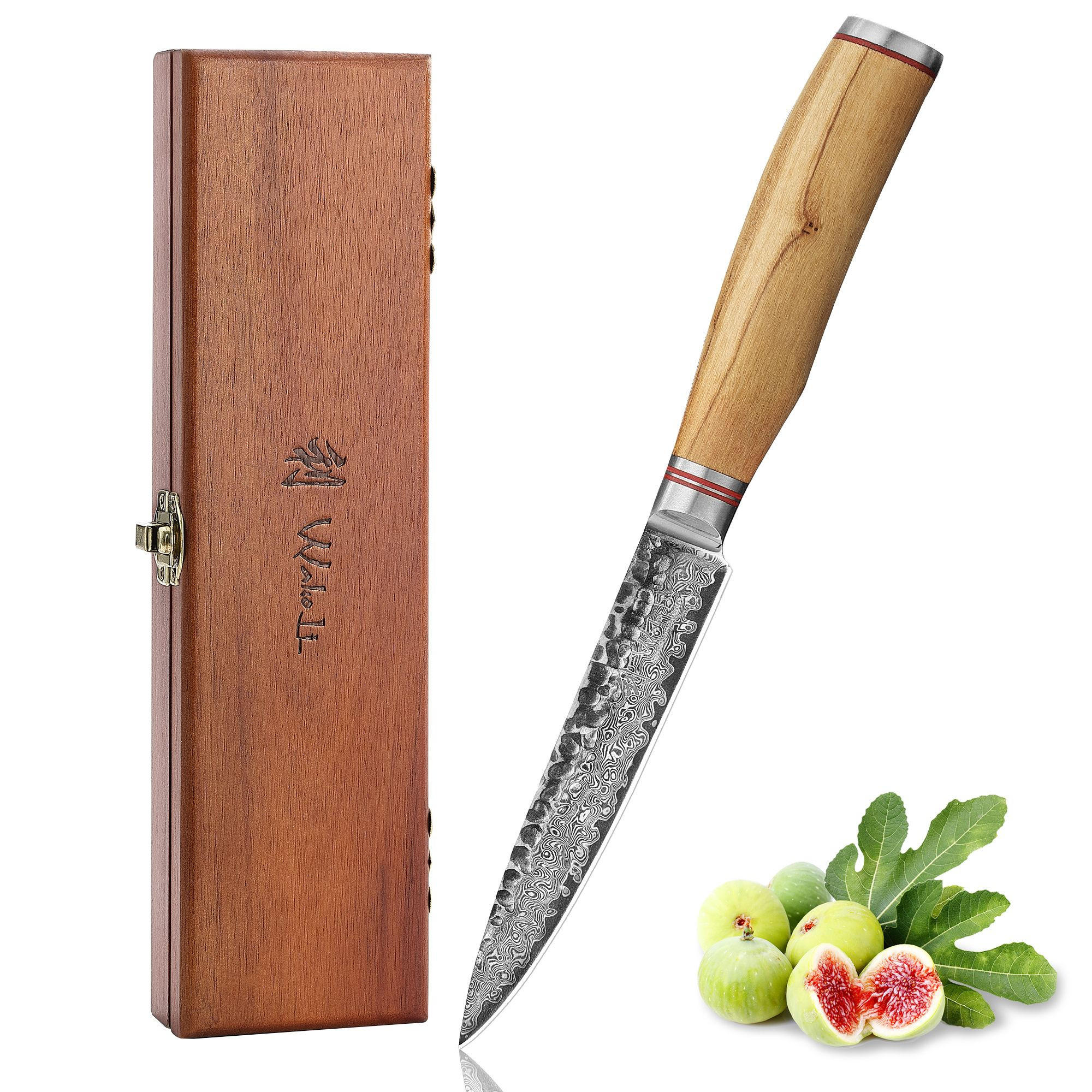 ALLZWECKMESSER 12,5 cm - Braun, Holz/Metall (24cm) - Wakoli