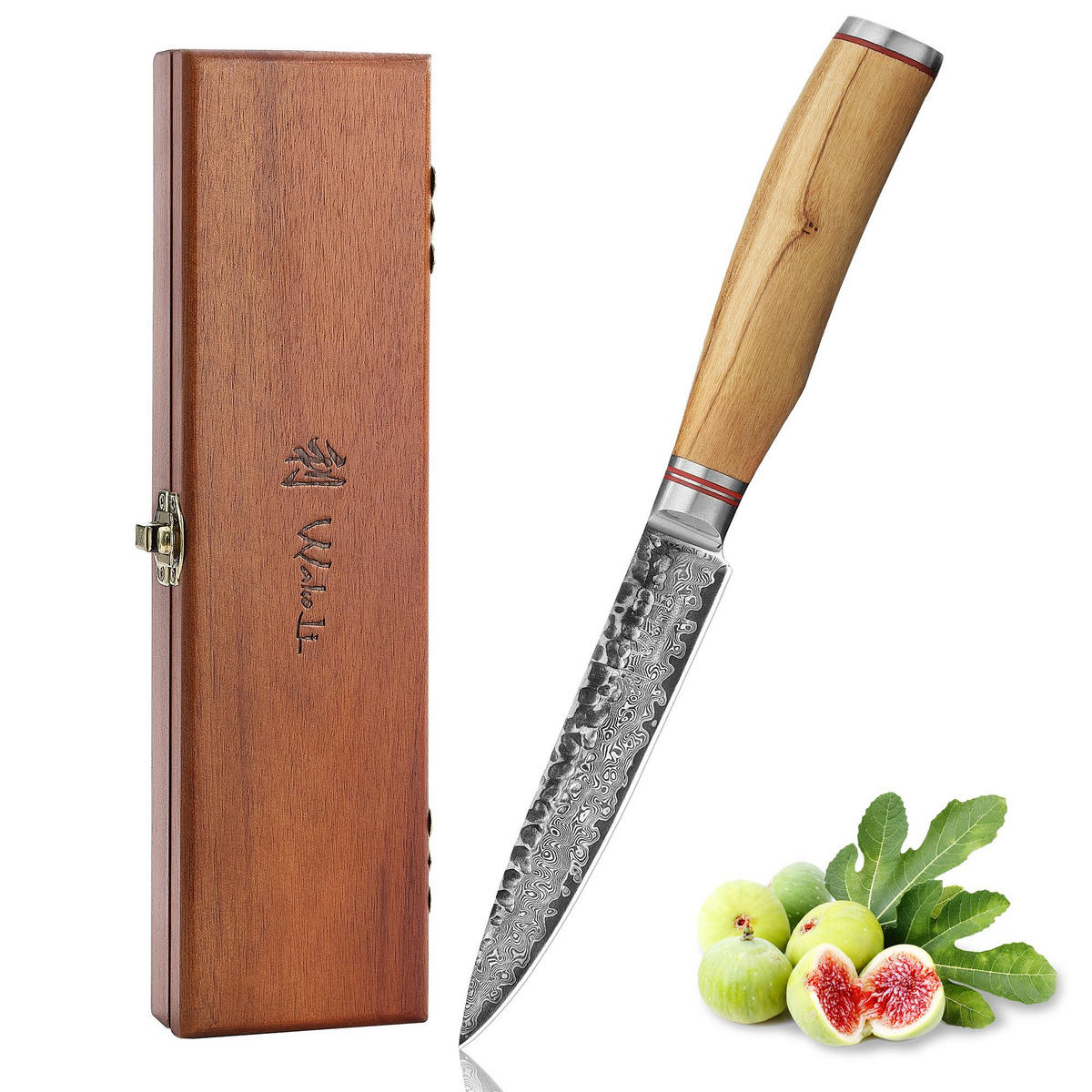 ALLZWECKMESSER 12,5 cm - Braun, Holz/Metall (24cm) - Wakoli