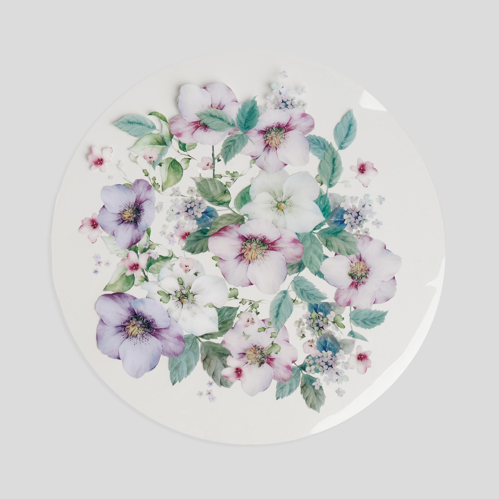 DEKORATIVES TISCHSET Adeline - Transparent, Kunststoff (38cm) - home&you