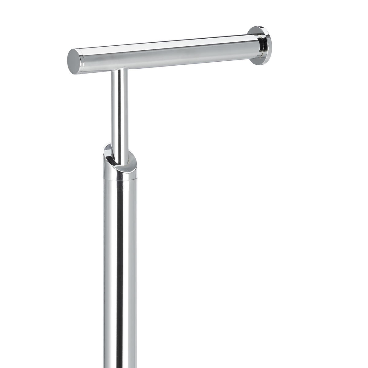 TOILETTENPAPIERHALTER - Silberfarben, Metall (20/71/20cm) - Relaxdays