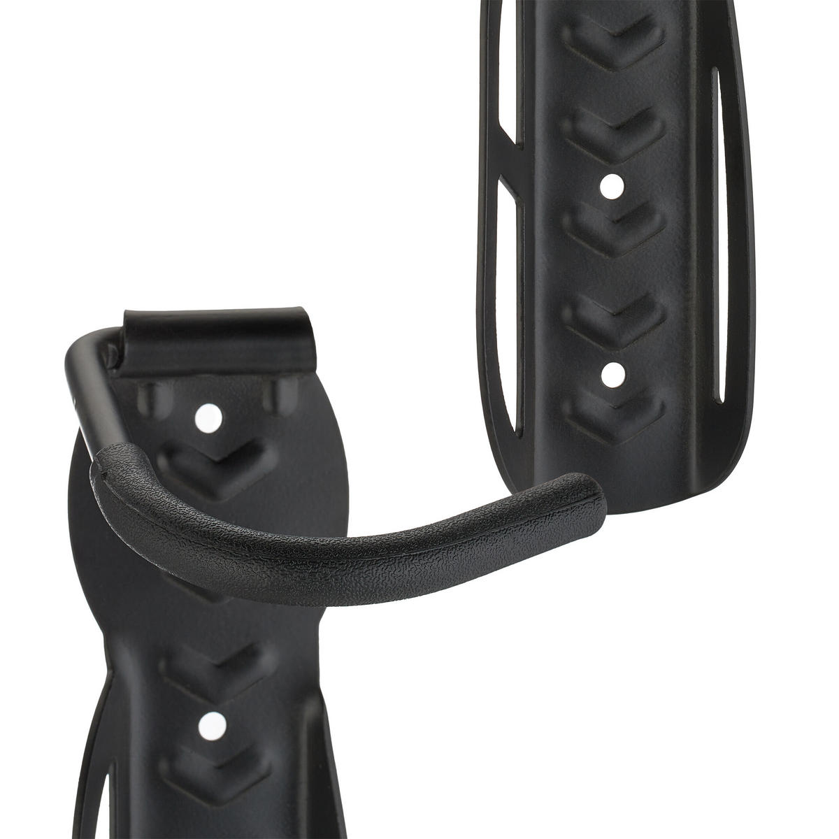 WANDHALTER Silber 2er-Set für Fahrrad - Schwarz, Wellpappe/Metall (26.5/12/10cm) - Relaxdays