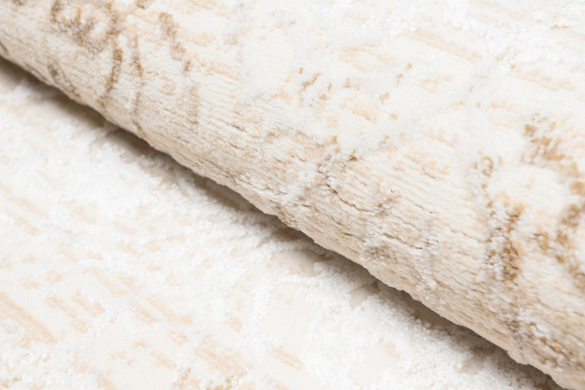 TEPPICH HERA Creme Beige 120/170 cm - Beige/Creme, Textil (120/170cm) - Tapiso