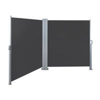DOPPELSEITENMARKISE 600x160cm Dunkelgrau - Dunkelgrau, Kunststoff (600/160/8.7cm) - SVITA
