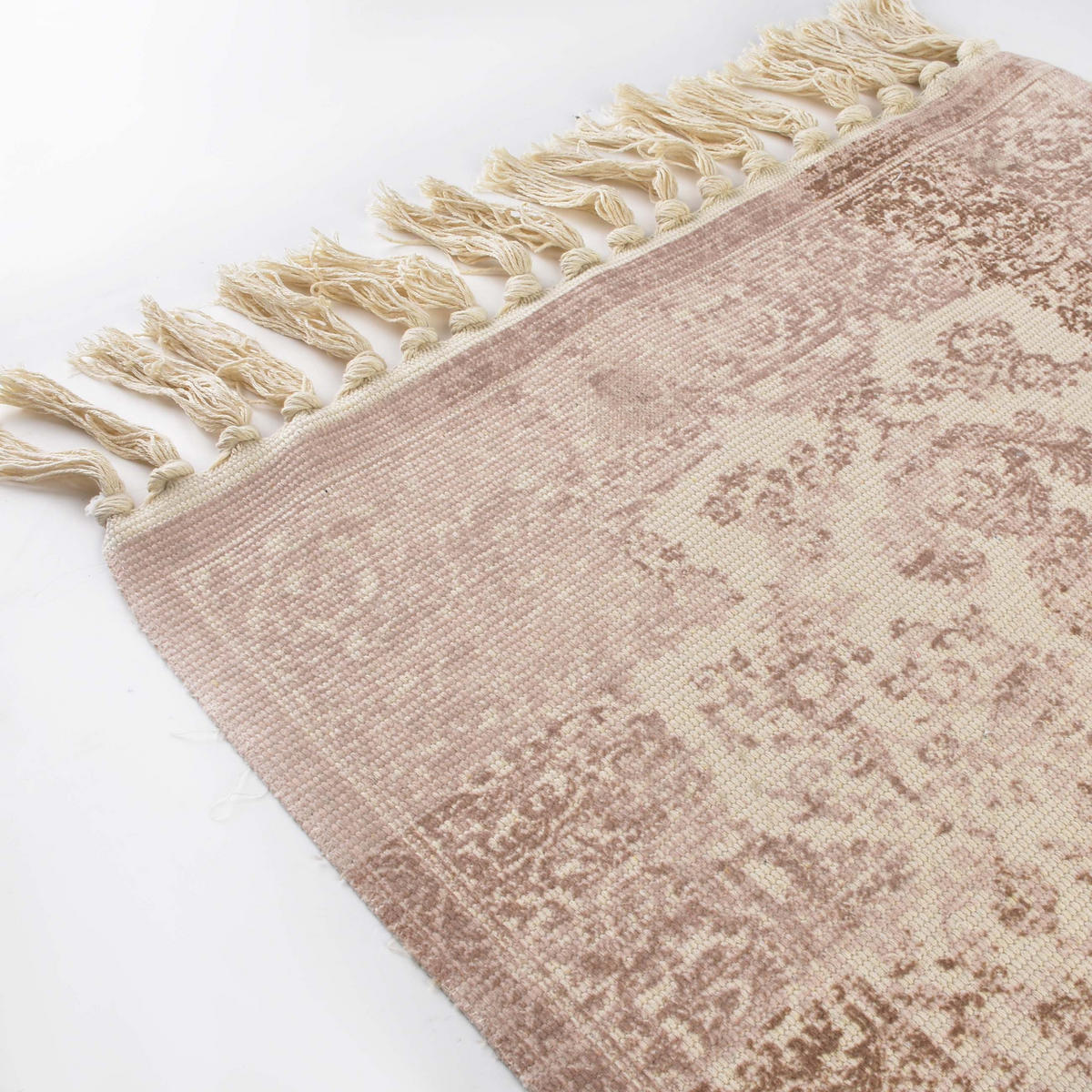 TEPPICH Orient Rot 90/60/2 cm Textilien - Hellrot, Textil (60/90cm) - Mondex