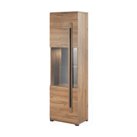 VITRINE Toro Eiche Grandson 60 / 39 / 204cm - Eichefarben/Braun, Holz/Holzwerkstoff (60/204/39cm) - Feldmann-Wohnen