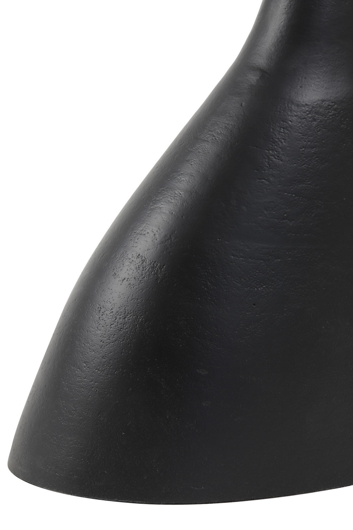 BEISTELLTISCH Macau Schwarz 40/33/55 cm - Schwarz, Metall (40/33/55cm) - Light & Living