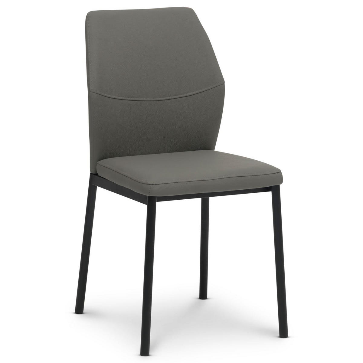 ESSZIMMERSTÜHLE GINOVA 4ER-SET - Grau, Textil (41/87/54cm) - IDIMEX