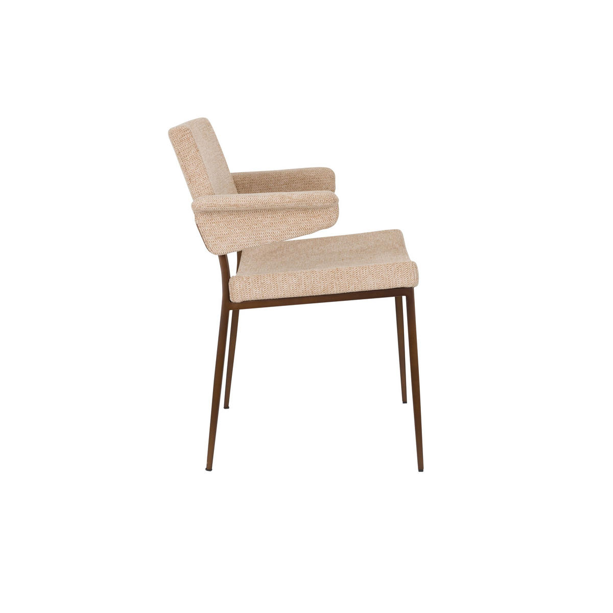 ESSZIMMERSTUHL Portland Beige - 2 er Set - Beige, Kunststoff (59.5/81.5/57.5cm) - Dutchbone