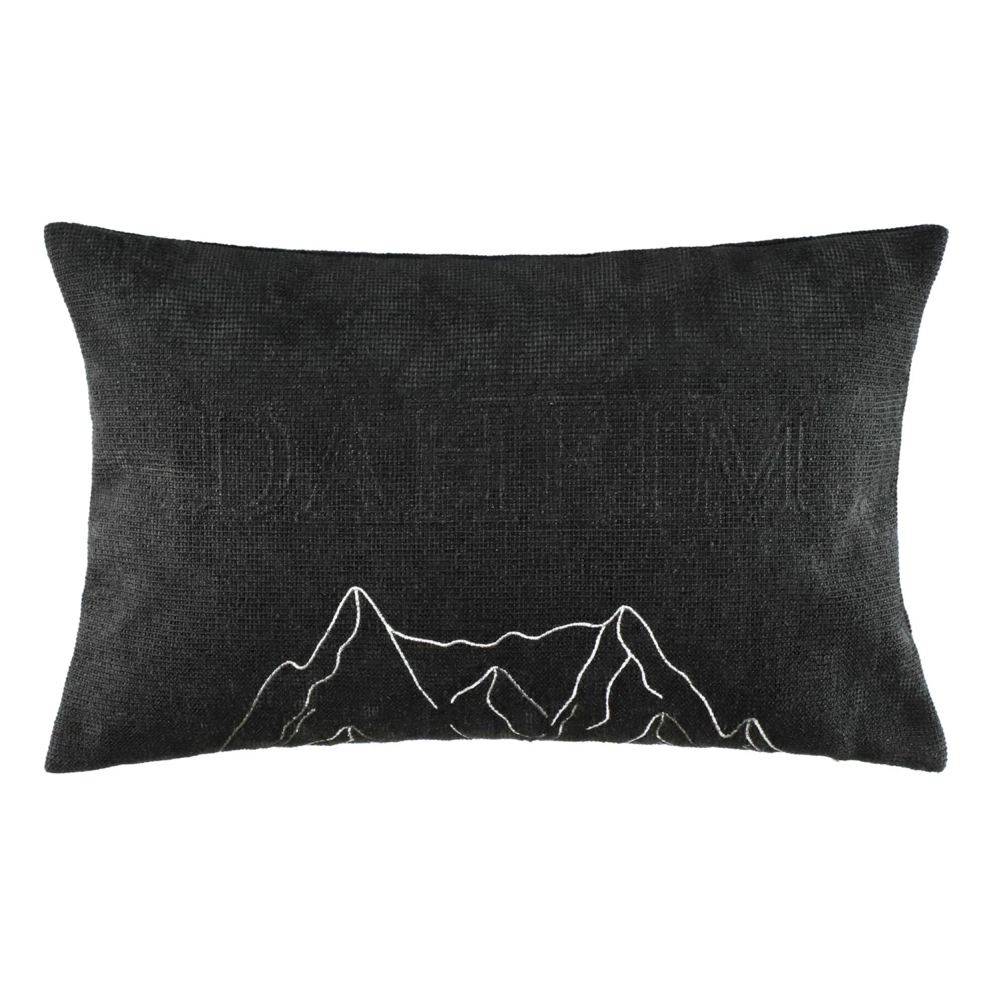 Sportalm Kitzbühel Zierkissenhülle Schwarz 50x30 cm