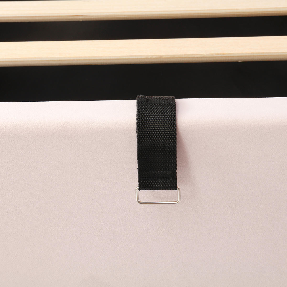 POLSTERBETT 90x200 Samt Lattenrost Kopfteil Rosa - Pink, Holzwerkstoff - FLIEKS