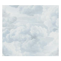 VLIESTAPETE Blau 53/1005 cm - Blau, Textil (53/1cm) - KUNSTLOFT