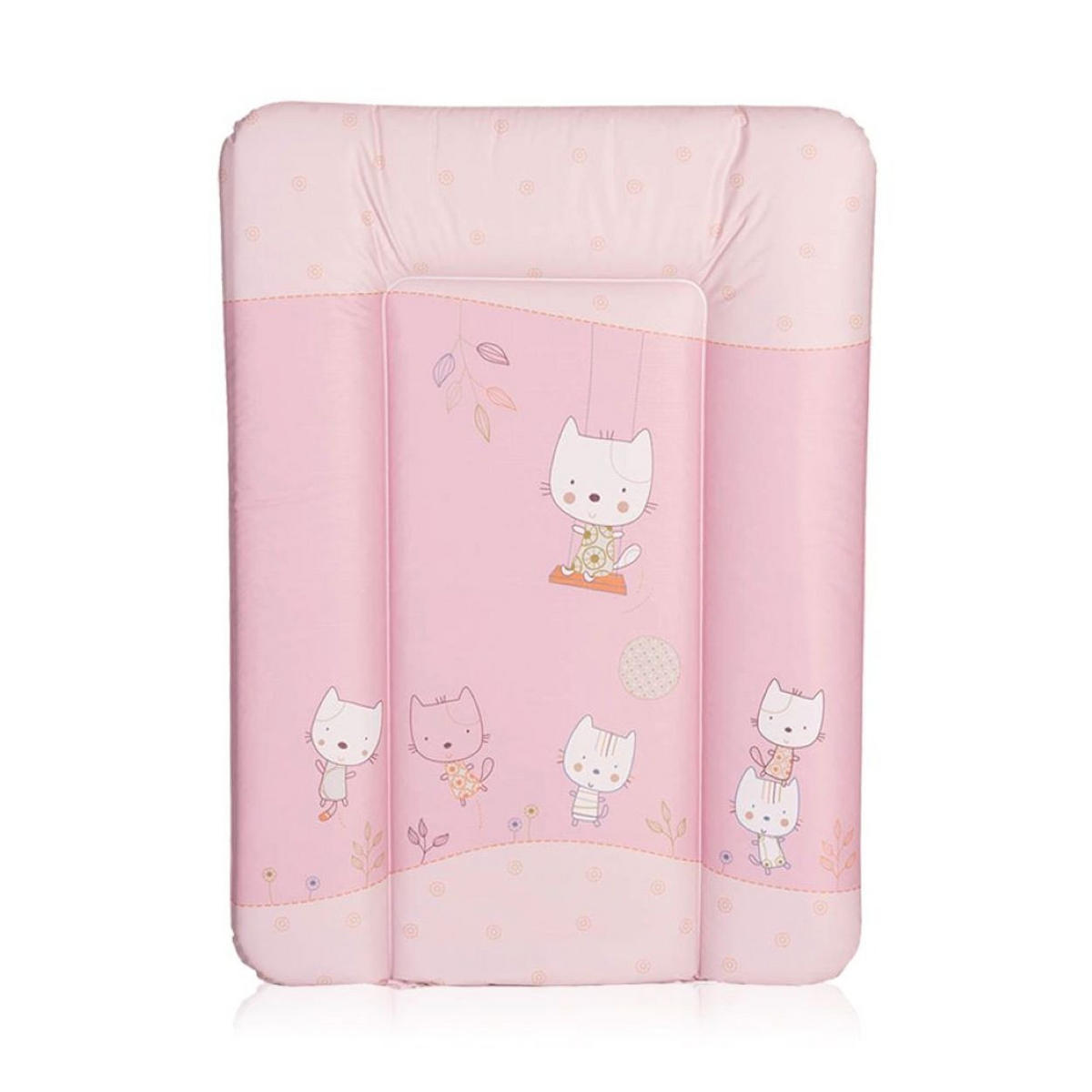 WICKELAUFLAGE Softy 50 x 70 cm pink PVC, waschbar, 50 x 70 cm, für unterwegs, leicht zu reinigen - Rosa, Kunststoff (50/70cm) - Lorelli