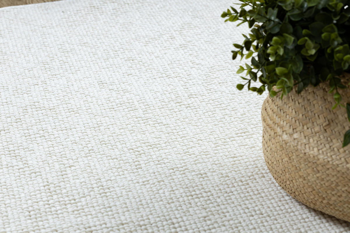 TEPPICH Casablanca Plus 100 cm - Creme, Textil (100/100cm) - rugsX