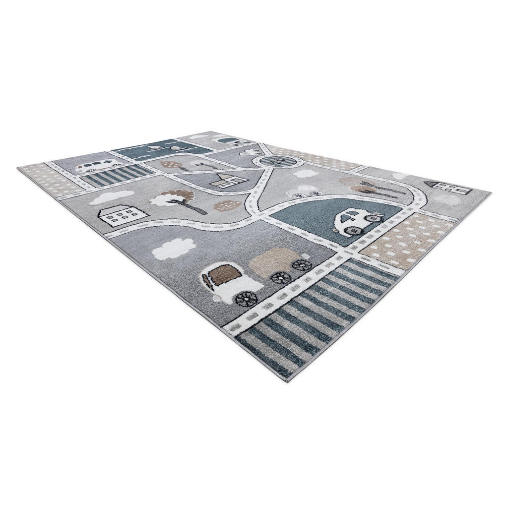 Thumbnail - rugsX Teppich, Grau, Textil, Rechteckig, 180x270 cm, Teppiche & Böden, Teppiche, Teppich Kinderzimmer