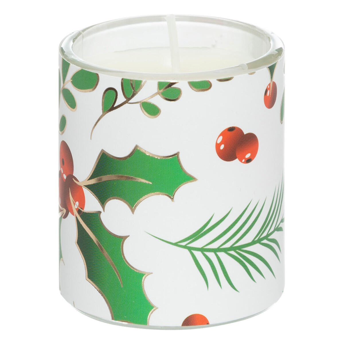 DUFTKERZEN Weihnachtsmotiv 3er-Set - Grün, Glas (5/6cm) - Atmosphera Createur d´interieur
