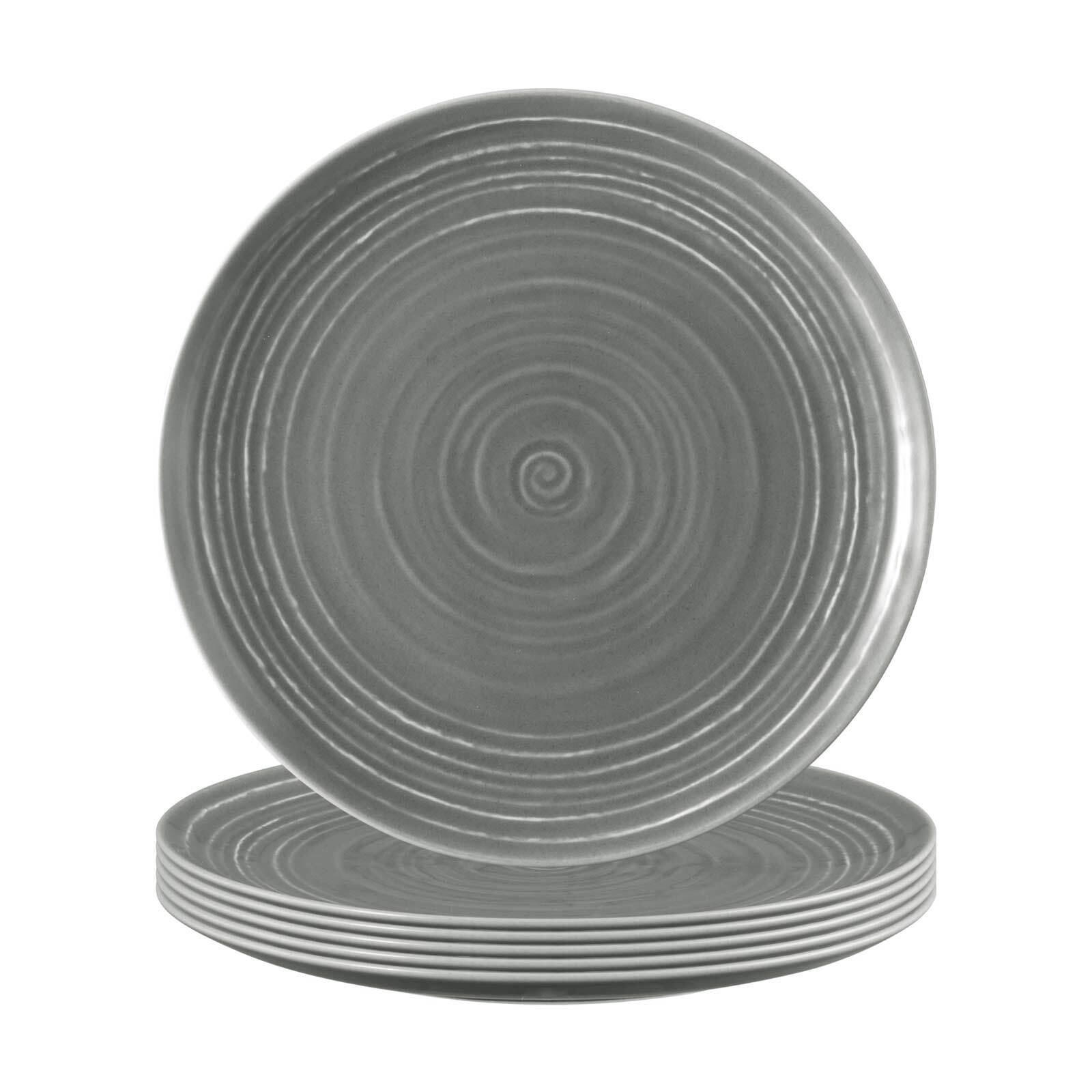 FRÜHSTÜCKSTELLER Terra Perlgrau ø 22,5 cm 6er Set - Grau, Keramik (22.5cm) - Seltmann Weiden
