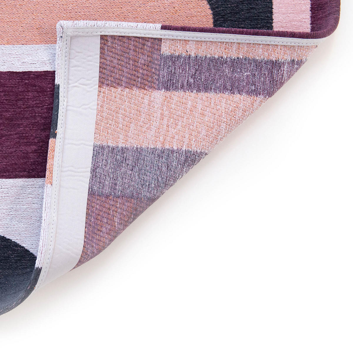 TEPPICH In-/Outdoor Flachgewebe PINK ROCK 80 x 250 cm - Pink, Textil (80/250cm) - Novatrend